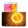 Дизайнерский силиконовый чехол для Samsung Galaxy Tab A 8.0 (2019) Солнце