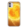 Дизайнерский силиконовый чехол для Iphone 11 Солнце