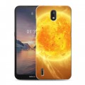 Дизайнерский силиконовый чехол для Nokia 1.3 Солнце