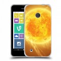 Дизайнерский пластиковый чехол для Nokia Lumia 530 Солнце