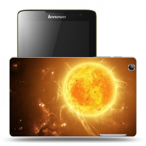 Дизайнерский силиконовый чехол для Lenovo IdeaTab A5500 Солнце
