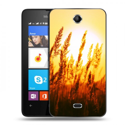 Дизайнерский силиконовый чехол для Microsoft Lumia 430 Dual SIM Солнце