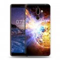 Дизайнерский пластиковый чехол для Nokia 7 Plus Солнце