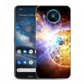 Дизайнерский силиконовый чехол для Nokia 8.3 Солнце