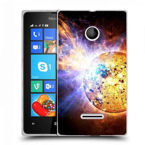 Дизайнерский пластиковый чехол для Microsoft Lumia 435 Солнце