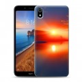 Дизайнерский силиконовый чехол для Xiaomi RedMi 7A Солнце