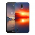 Дизайнерский силиконовый чехол для Nokia 1.3 Солнце