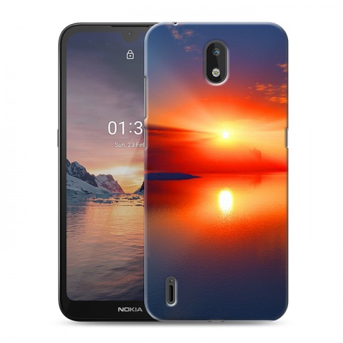 Дизайнерский силиконовый чехол для Nokia 1.3 Солнце