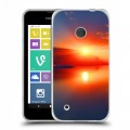 Дизайнерский пластиковый чехол для Nokia Lumia 530 Солнце