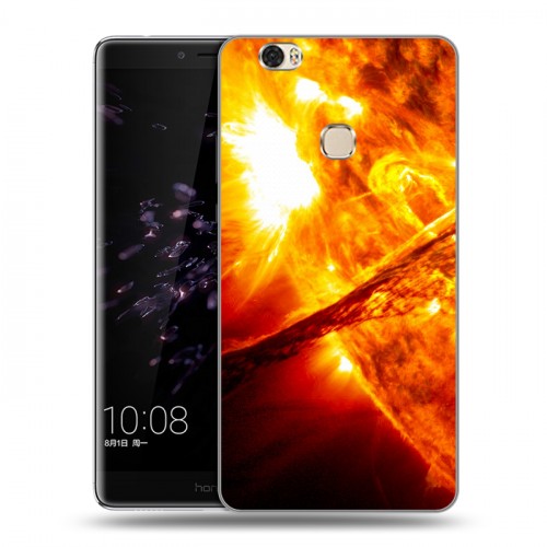 Дизайнерский пластиковый чехол для Huawei Honor Note 8 Солнце