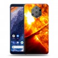 Дизайнерский силиконовый чехол для Nokia 9 PureView Солнце