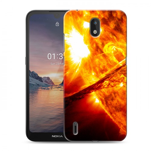 Дизайнерский силиконовый чехол для Nokia 1.3 Солнце