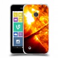 Дизайнерский пластиковый чехол для Nokia Lumia 530 Солнце