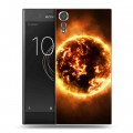 Дизайнерский пластиковый чехол для Sony Xperia XZs Солнце