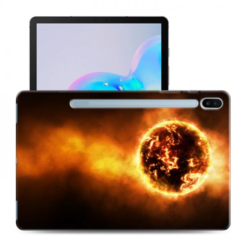 Дизайнерский силиконовый чехол для Samsung Galaxy Tab S6 Солнце