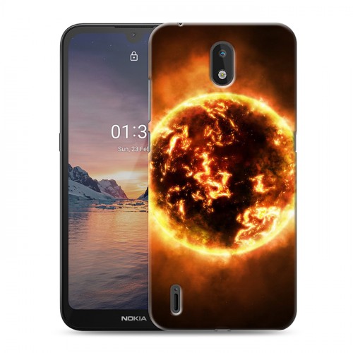 Дизайнерский силиконовый чехол для Nokia 1.3 Солнце