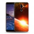 Дизайнерский пластиковый чехол для Nokia 7 Plus Солнце