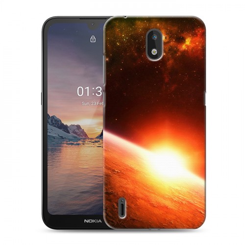 Дизайнерский силиконовый чехол для Nokia 1.3 Солнце