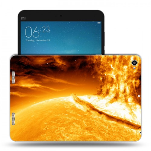 Дизайнерский силиконовый чехол для Xiaomi Mi Pad 2 Солнце