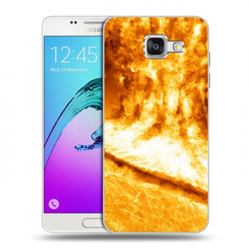 Дизайнерский силиконовый чехол для Samsung Galaxy A5 (2016) Солнце