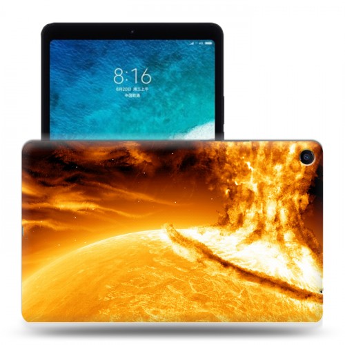 Дизайнерский силиконовый чехол для Xiaomi Mi Pad 4 Plus Солнце
