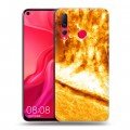 Дизайнерский пластиковый чехол для Huawei Nova 4 Солнце