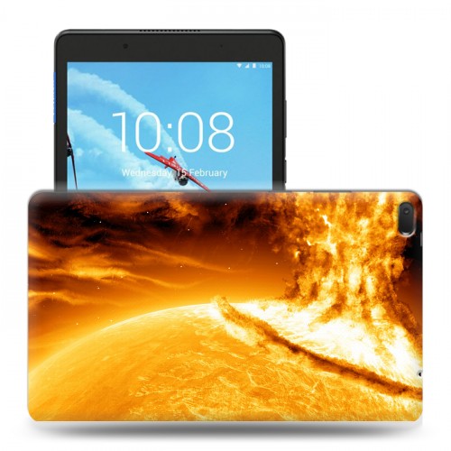 Дизайнерский силиконовый чехол для Lenovo Tab E8 Солнце