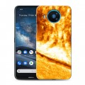 Дизайнерский силиконовый чехол для Nokia 8.3 Солнце