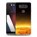 Дизайнерский пластиковый чехол для LG V20 Солнце