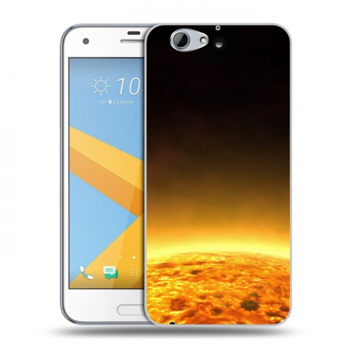 Дизайнерский пластиковый чехол для HTC One A9S Солнце