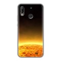 Дизайнерский силиконовый чехол для Huawei P20 Lite Солнце