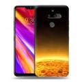 Дизайнерский пластиковый чехол для LG G8 ThinQ Солнце