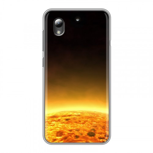 Дизайнерский силиконовый чехол для ZTE Blade A3 (2019) Солнце