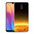 Дизайнерский силиконовый с усиленными углами чехол для Xiaomi RedMi 8A Солнце