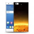 Дизайнерский пластиковый чехол для ZTE Star 1 Солнце