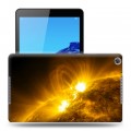 Дизайнерский силиконовый чехол для Huawei MediaPad M5 lite 8 Солнце