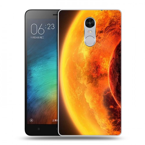 Дизайнерский силиконовый чехол для Xiaomi RedMi Pro Солнце