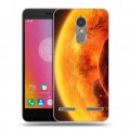 Дизайнерский силиконовый чехол для Lenovo K6 Солнце