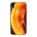 Дизайнерский силиконовый чехол для Iphone Xr Солнце