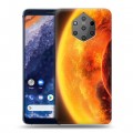 Дизайнерский силиконовый чехол для Nokia 9 PureView Солнце