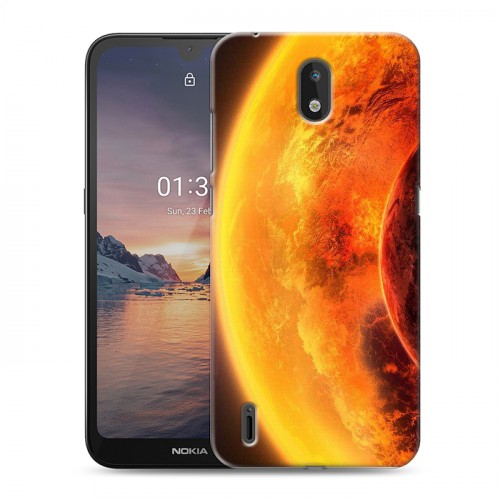 Дизайнерский силиконовый чехол для Nokia 1.3 Солнце