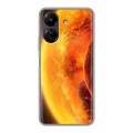 Дизайнерский силиконовый чехол для Xiaomi Poco C65 Солнце