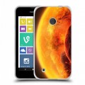 Дизайнерский пластиковый чехол для Nokia Lumia 530 Солнце