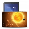 Дизайнерский силиконовый чехол для Samsung Galaxy Tab E 9.6 Солнце