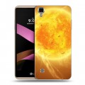 Дизайнерский пластиковый чехол для LG X Style Солнце