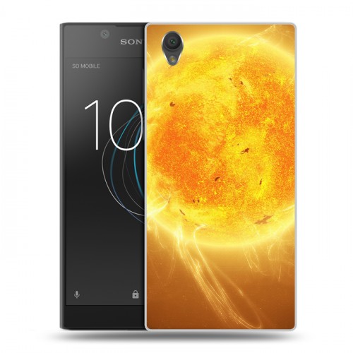 Дизайнерский пластиковый чехол для Sony Xperia L1 Солнце