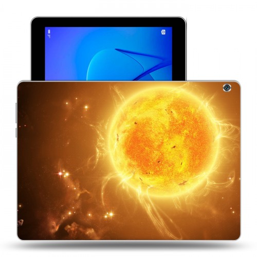 Дизайнерский силиконовый чехол для Huawei MediaPad M3 Lite 10 Солнце