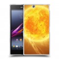 Дизайнерский пластиковый чехол для Sony Xperia Z Ultra  Солнце