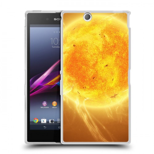 Дизайнерский пластиковый чехол для Sony Xperia Z Ultra  Солнце