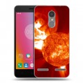 Дизайнерский силиконовый чехол для Lenovo K6 Солнце